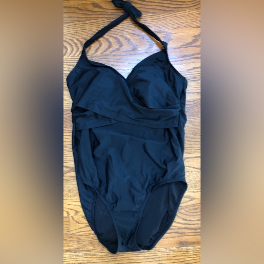 SWIM BATHING Suit One Piece - Unbranded Black Size L